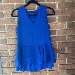 Banana Republic Cobalt Blue Peplum Top